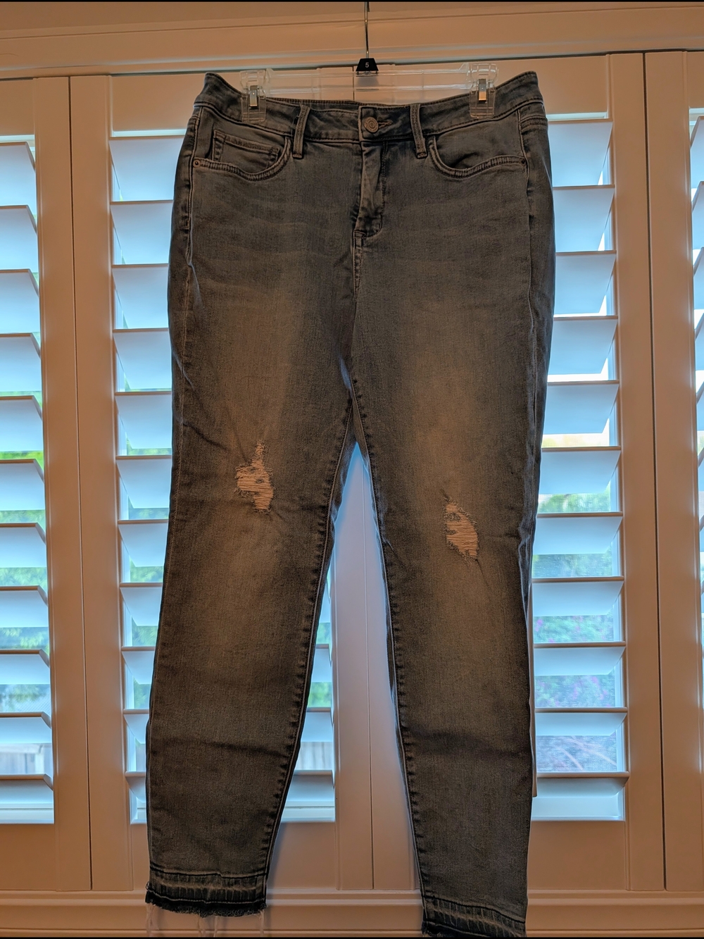 Women's Distressed Tommy Bahama Jeans Skinny High Rise